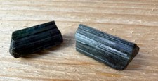 Brazilian Blue Green Tourmaline Rough Crystal Lot 65.5ct 13.1g picture