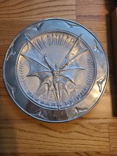 1996 Robert Dennison Batman In Flight Great Gotham City Collection Charger Plate picture