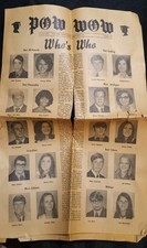 Vintage 1971 Fair Park High School POW WOW Student Newspaper Shreveport LA picture