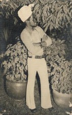 c. 1970's Party-Goer Wearing Turban, Mali Photograph by Studio Moderne STAMPED picture