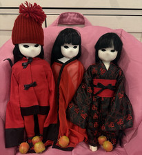 Little Apple dolls set of 3 no boxes included picture