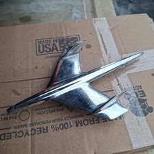 1955 Chevrolet Bel Air Hood Ornament OEM # P-3709686 C-1 Jet Plane Bir picture