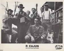 R Cajun And The Zydeco Brothers Photo Original Black And White Press Promotion picture