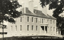 Deerfield Academy Mass The Science Building Postcard Early 1900s picture