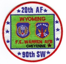 F.E. WARREN AFB, WYOMING, 20TH AF, 90TH SW         Y picture