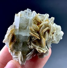 225 Carat Aquamarine Crystal Specimen From Skardu Pakistan picture