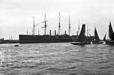 Great Eastern Ship Dublin Port Co Dublin Ireland c1900 OLD PHOTO picture
