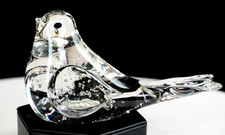 Balos Clear Art Glass Bullicante Controlled Bubble 5 1/4