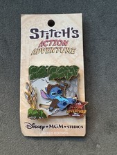 Stitch’s Action Adventure Disney MGM Studios Indiana Jones Htf Pin picture
