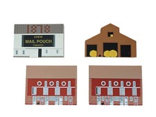 The Cat’s Meow 1992 American Barn Lot Of 4 Collectibles Vintage Rustic Décor picture