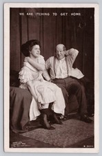 RPPC We Are Itching To Get Home Humorous Postcard 1908 Rotograph Co. Pittsburg picture