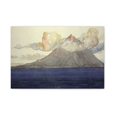 Cass Gilbert - Mt. Pico, Azores Islands - 1905 - Canvas Wall Art picture