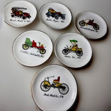 Antique Autos Mini Deco Plates picture