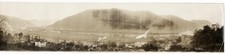 USA PANORAMIC c.1910 HAINES PHOTO  CONNEAUT OHIO RAILROAD RAILWAY VIEW 45x10 ins picture