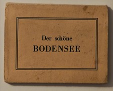 Leporello Lake Constance Small Photo Album 1930 Zeppelin Friedrichshafen Lindau Constance picture