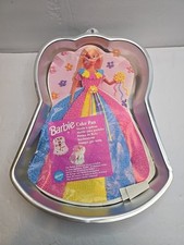 Wilton Barbie Cake Pan 1998 Aluminum 2105-3550 Birthday Party Baker Baking picture