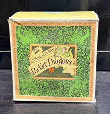 Vintage Real Musgrave Whimsical World of Pocket Dragons Lot of 9 w/ Original Box picture