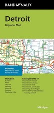 Rand McNally Folded Map: Detroit and Southeastern Michigan Regional Map picture