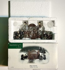 Department 56 Fieldstone Entry Gate #52718 Village Accessory Retired 1998 NIB picture