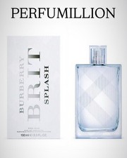 Brit Splash 3.3 by Burberry Eau De Toilette 100 ml Spray Cologne For Men NIB picture