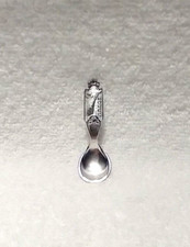 Vintage Solid 830 Silver Norwegian Souvenir Spoon picture