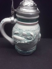 Avon Miniature Beer Stein Endangered Species SPERM WHALE Lidded picture