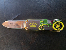 John Deere 1919 Waterloo Boy Folding Pocket Knife, Agriculture Theme picture