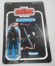 RECARDED 1982 Star Wars ESB TIE Fighter Pilot 100% Complete Vintage Figure Lot picture