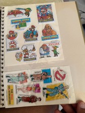 Childhood Sticker Album Collection from the 1980s and 1990s picture