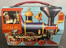 1960 Universal Casey Jones Metal Lunchbox picture