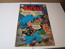 Batman #199 VG+ (4.5) 1968 C-OW pages picture