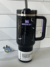 40oz Stainless Steel H2.0 Flowstate Tumbler High Hall-owen Spellcast Black picture