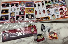 Haikyuu Nekoma High School Rubber Strap Keychain Pouch Gachapon picture