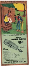 1950s Hillbilly Themed Advertising Ink Blotter Mountain Boys Paul Webb picture