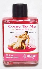 Come To Me Oil (Ven a Mi Aceite) 1/2oz Bottle Love Attraction Spells Fragrance picture