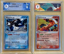 CHARIZARD EX & BLASTOISE EX - SWIRL 🌀 - Ex Fire Red & Leaf Green - ITA - 2004 picture