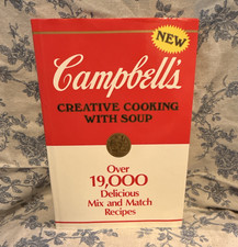 Campbell’s Creative Cooking With Soup Cookbook, Original Paper Recipe Book picture