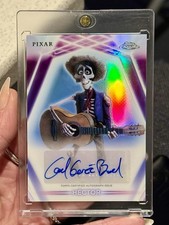 2026 Topps Disney Neon - Chrome Etch Auto Héctor  #CNA-GGB Gael Garcia Bernal picture