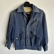 Vintage WWII 1940s Factory Worker Jacket Homefront Workwear picture