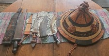 Collection of Vintage South Asian and West African and Tribal Artifacts picture