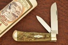 2009 GEC USA Northfield 734209 2nd Cut Ram Horn Jack Trapper Knife (35918) picture