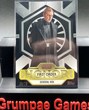 Topps 2019 Star Wars Rise of Skywalker First Order Honor General Hux FH-6 25/75 picture