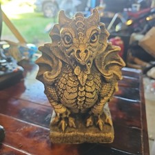 WINDSTONE EDITIONS NORTH HOLLYWOOD CALIFORNIA DRAGON GARGOYLE STATUE 9” HEAVY picture