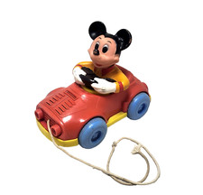 Kohner Walt Disney Co. Mickey Mouse Pull Along Toy Vintage 1973 picture
