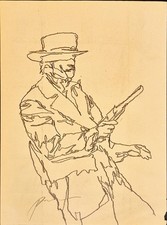 Phil Hale Drawings of the Three Dark Tower Original preliminary drawing Art King picture