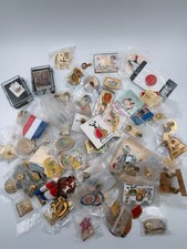 Lot Of Various Pins Pinbacks States Ads Clubs Organizations Some New Some Old picture