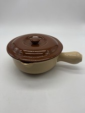 Shenango Pottery Handled Bean Soup Pot Casserole Dish with Lid picture