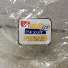 Be Well @ Baxter 10 Year Anniversary Pinback Button Square picture