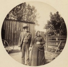 An original Kodak No. 1 snapshot picture
