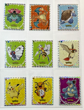 2022 POKEMON Stickers Kanto Full Set 30/30 PERU Edition Charizard FOIL VARIANT picture
